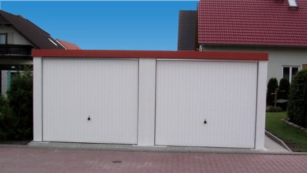 Garage Fertiggarage als Doppelgarage